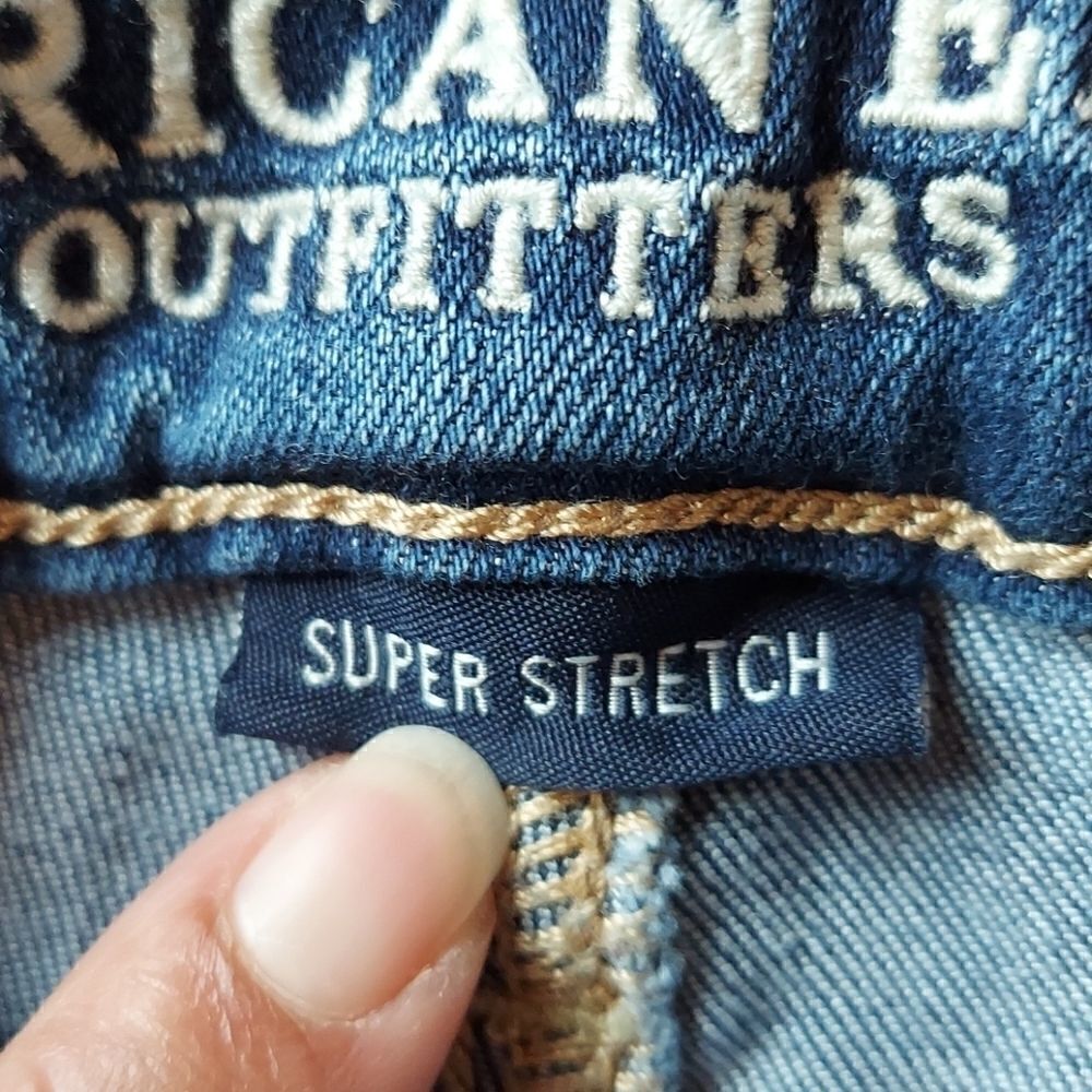 American Eagle Super High Rise Stretch Jegging 0 - Picture 7 of 8